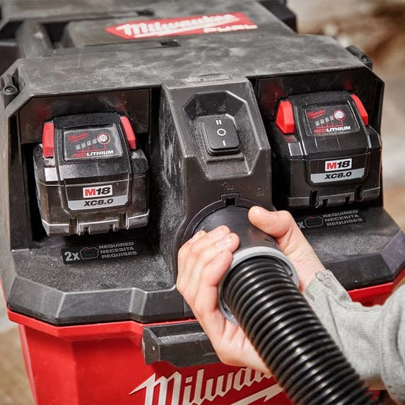 Milwaukee M18 FUEL 9 Gallon Dual-Battery Wet/Dry Vacuum 0920-20 - Image 5