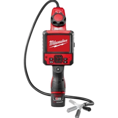 Milwaukee M12 M-SPECTOR FLEX 3' Inspection Camera Cable W/ PIVOTVIEW Kit 2317-21 - Image 2