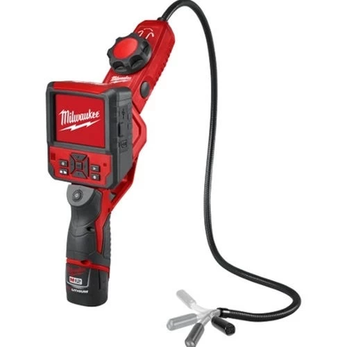 Milwaukee M12 M-SPECTOR FLEX 3' Inspection Camera Cable W/ PIVOTVIEW Kit 2317-21 - Image 3