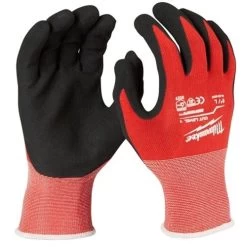 Milwaukee Cut Level A1 Dipped Gloves - 48-22-8900