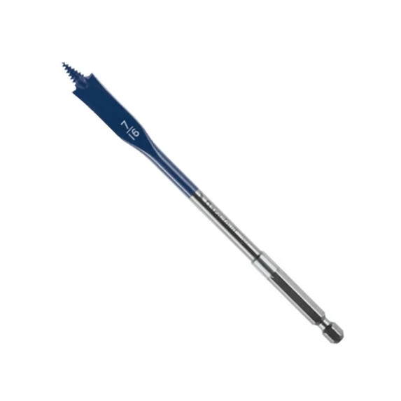 Bosch 7/16" X 6" Daredevil Standard Spade Bit BULK (sold Each) DSB1004B