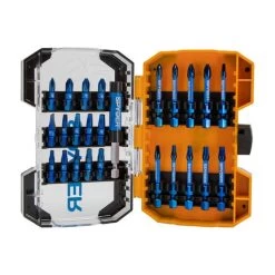 SPYDER SPY 25-Piece Mach-Blue Impact Bit Set W/ Case19029