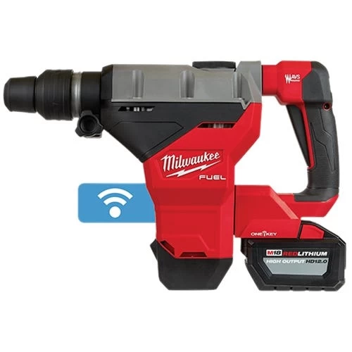 Milwaukee M18 FUEL 1-3/4" SDS MAX Rotary Hammer (12.0Ah) Kit 2718-22HD - Image 2