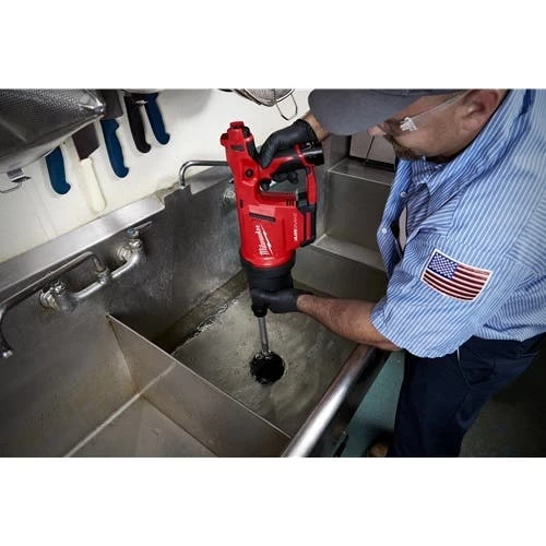 Milwaukee M12 AIRSNAKE Drain Cleaning Air Gun Kit 2572B-21 - Image 2