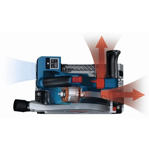 Bosch PROFACTOR 18V Plunge Cut 5-1/2" Track Circular Saw Brushless (8.0Ah) Kit GKT18V-20GCL14 - Image 4