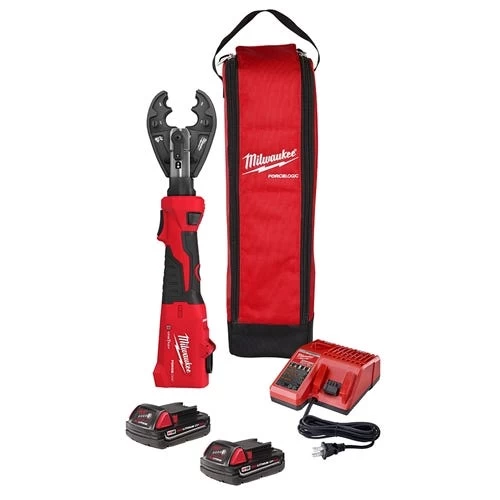 Milwaukee M18 FORCE LOGIC 6T Linear Utility Crimper Kit W/ O-D3 Jaw 2978-22O - Image 3