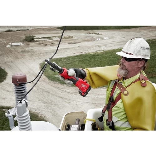 Milwaukee M18 FORCE LOGIC 6T Linear Utility Crimper Kit W/ Snub Nose Jaw 2978-22 - Image 4