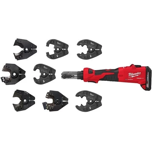 Milwaukee M18 FORCE LOGIC 6T Linear Utility Crimper Kit W/ Snub Nose Jaw 2978-22 - Image 5
