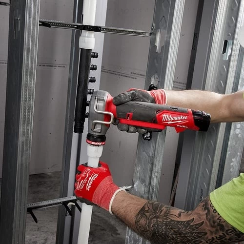 Milwaukee M12 FUEL ProPEX Expander Kit W/ 1/2" - 1" Rapid Seal ProPEX Expander Heads 2532-22 - Image 7