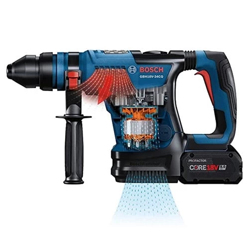 Bosch PROFACTOR 18V SDS-Plus 1-1/4" Rotary Hammer Brushless (Tool Only) GBH18V-34CQN - Image 2
