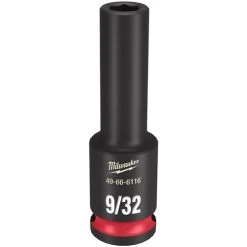 Milwaukee Shockwave Impact Duty 3/8 Drive 9/32" Deep 6 Point Socket 49-66-6116