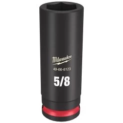 Milwaukee Shockwave Impact Duty 3/8 Drive 5/8" Deep 6 Point Socket 49-66-6123