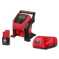 Milwaukee M12 Compact Inflator Kit W/ CP 2.0AH Battery 2475-21CP