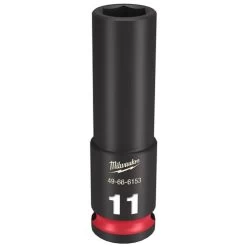 Milwaukee Shockwave Impact Duty 3/8 Drive 11mm Deep 6 Point Socket 49-66-6153