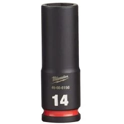 Milwaukee Shockwave Impact Duty 3/8 Drive 14mm Deep 6 Point Socket 49-66-6156