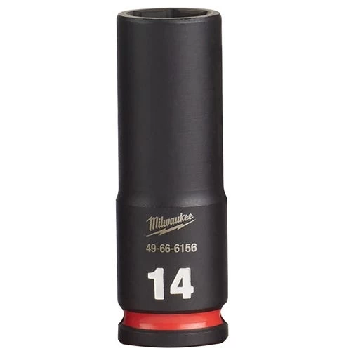 Milwaukee Shockwave Impact Duty 3/8 Drive 14mm Deep 6 Point Socket 49-66-6156