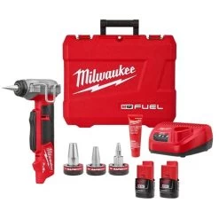 Milwaukee M12 FUEL ProPEX Expander Kit W/ 1/2" - 1" Rapid Seal ProPEX Expander Heads 2532-22