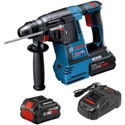 Bosch PROFACTOR 18V Brushless SDS-Plus Bulldog 1" Rotary Hammer (8.0Ah) Kit GBH18V-26K24A"