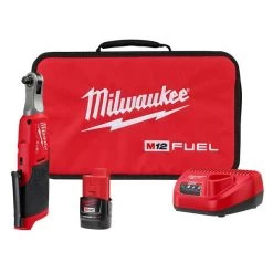 Milwaukee M12 Fuel 3/8" High Speed Ratchet (2.0Ah) Kit 2567-21H