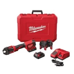 Milwaukee M18 Short Throw Press Tool PEX Crimp Jaws (2.0Ah) Kit 2674-22C