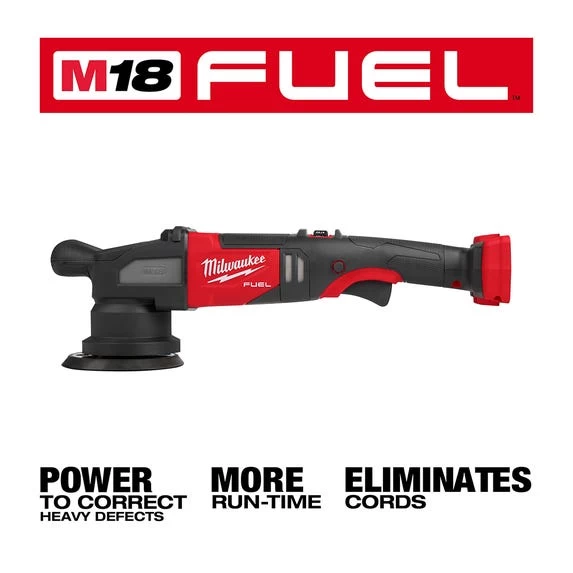 Milwaukee M18 FUEL 5" Pad 15mm Random Orbital Polisher Kit 2684-22HD - Image 4