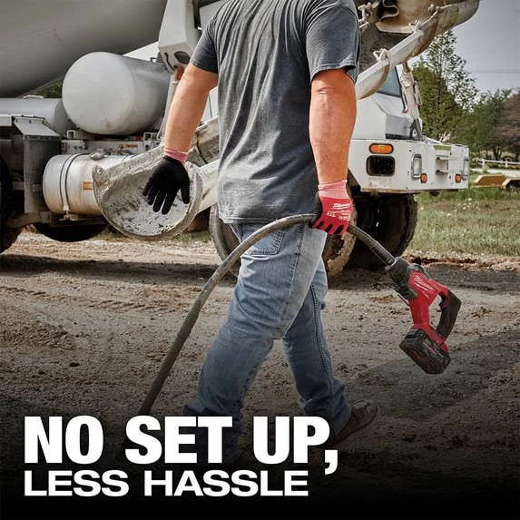 Milwaukee M18 FUEL 8' Concrete Pencil Vibrator XC6.0 Kit 2911-21 - Image 4