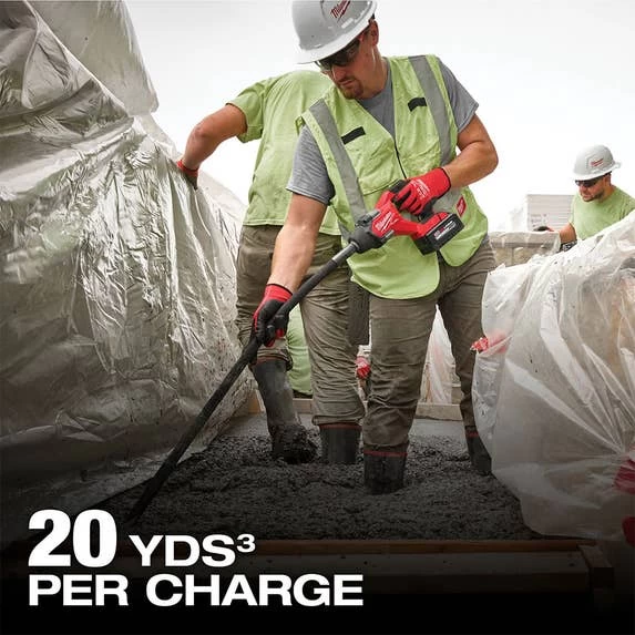 Milwaukee M18 FUEL 8' Concrete Pencil Vibrator XC6.0 Kit 2911-21 - Image 5