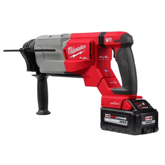 Milwaukee M18 FUEL™ 1-1/4” SDS Plus D-Handle Rotary Hammer Kit W/ ONE-KEY™ 2916-22 - Image 4