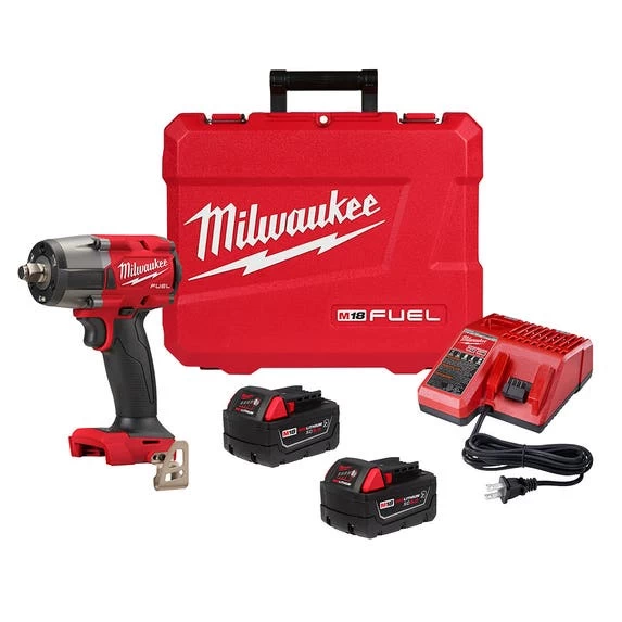 Milwaukee M18 FUEL™ 1/2 Mid-Torque Impact Wrench W/ Friction Ring Kit 2962-22R