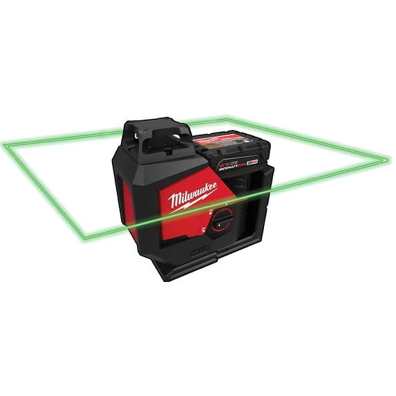 Milwaukee M12 Green 360° Single Plane Laser Kit 3631-21