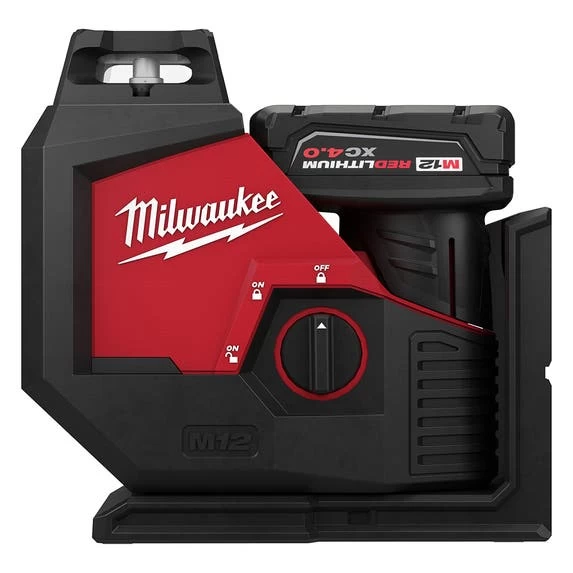 Milwaukee M12 Green 360° Single Plane Laser Kit 3631-21 - Image 2