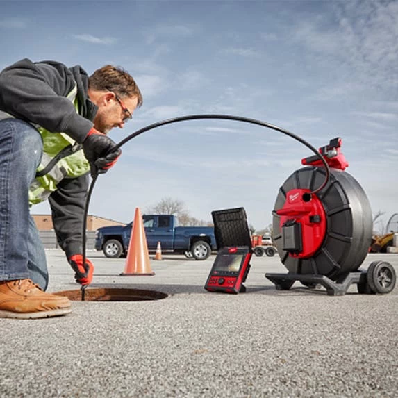 Milwaukee M18 325’ Stiff Pipeline Inspection System 2976-22 - Image 6