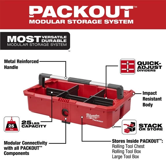Milwaukee Packout Tool Tray 48-22-8045 - Image 2