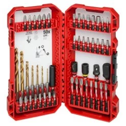 Milwaukee SHOCKWAVE Impact Dutyâ„¢ Drill & Drive Set- 50PC 48-32-4013