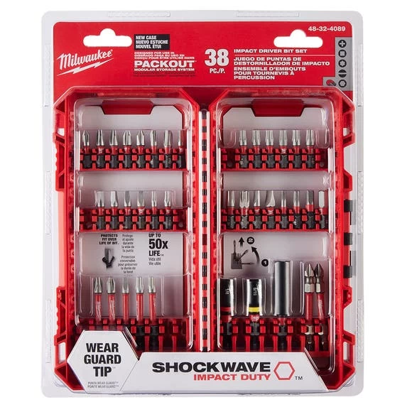 Milwaukee SHOCKWAVE Impact Duty™ Driver Bit Set - 38PC 48-32-4089 - Image 2