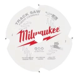 Milwaukee 6-1/2” 4T Fiber Cement Track Saw Blade 48-40-0670