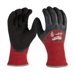 Milwaukee Cut Level 4 Winter Dipped Gloves - Medium (12 Pack) 48-73-7941B