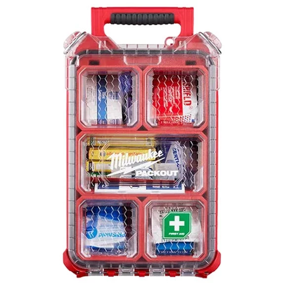 Milwaukee Tool 79 PC Class A Type III PACKOUT First Aid Kit 48-73-8435C - Image 3