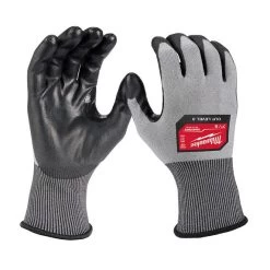 Milwaukee Cut Level 3 High Dexterity Polyurethane Dipped Gloves (12-Pack) 48-73-873B