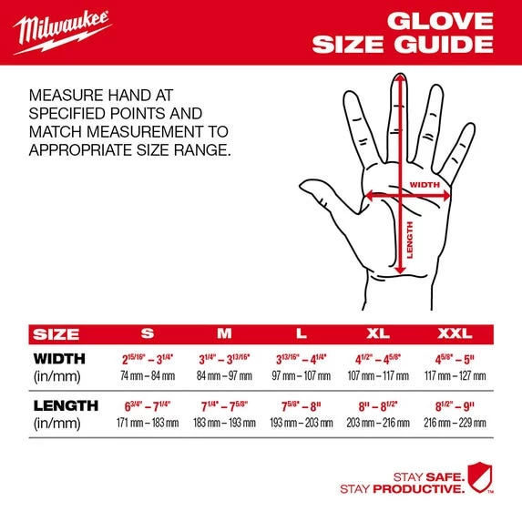 Milwaukee Cut Level 4 High Dexterity Polyurethane Dipped Gloves (Single Pair) 48-73-874 - Image 3