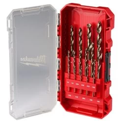 Milwaukee RED HELIX™ Cobalt Drill Bit Set – 15PC 48-89-2370