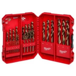 Milwaukee RED HELIX™ Cobalt Metric Drill Bit Set – 25PC 48-89-2531