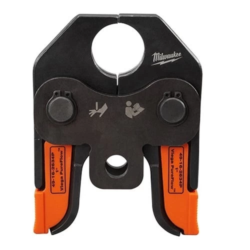 Milwaukee M18 1" Viega PureFlow Jaw For M18 Short Throw Press Tool 49-16-2634P