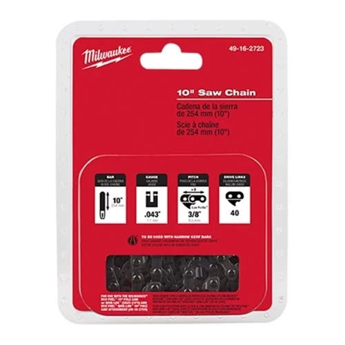 Milwaukee 10" Saw Chain For Quick-Lok Pole Saw 49-16-2723