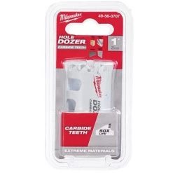 Milwaukee 1" Carbide Teeth Hole Dozer Hole Saw 49-56-0707