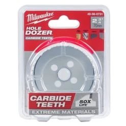 Milwaukee 2-3/4" Hole Dozer With Carbide Teeth 49-56-0731