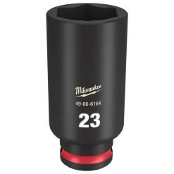 Milwaukee Shockwave Impact Duty 3/8" Drive 23mm Deep 6 Point Socket 49-66-6164