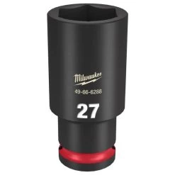 Milwaukee Shockwave Impact Duty 1/2" Drive 27mm Deep 6 Point Socket 49-66-6288