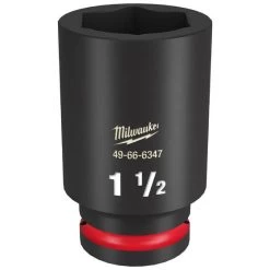 Milwaukee Shockwave Impact Duty 3/4" Drive 1-1/2" Deep 6 Point Socket 49-66-6347
