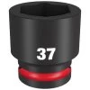 Milwaukee Shockwave Impact Duty 3/4" Drive 37mm Standard 6 Point Socket 49-66-6375